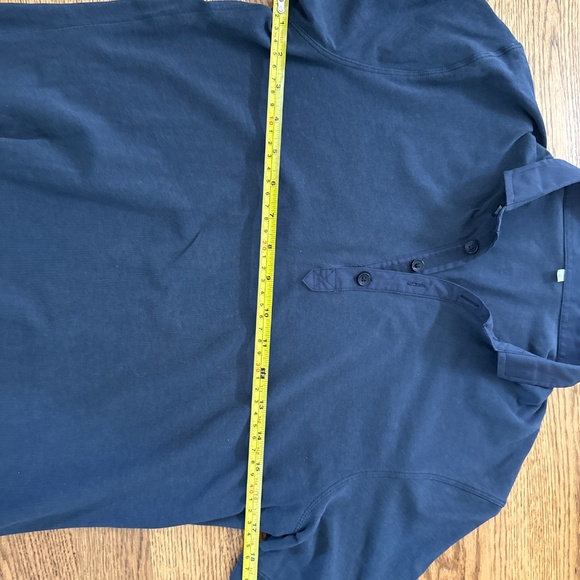 Lululemon men’s blue small polo - Picture 3 of 5